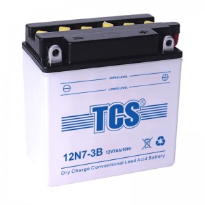 TCS摩托车干荷通俗型水电池12N6.5-3B