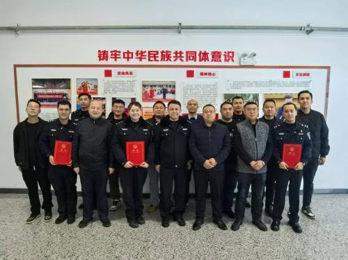 兵地融合 警校共建——Z6尊龙凯时法治向导员聘用仪式